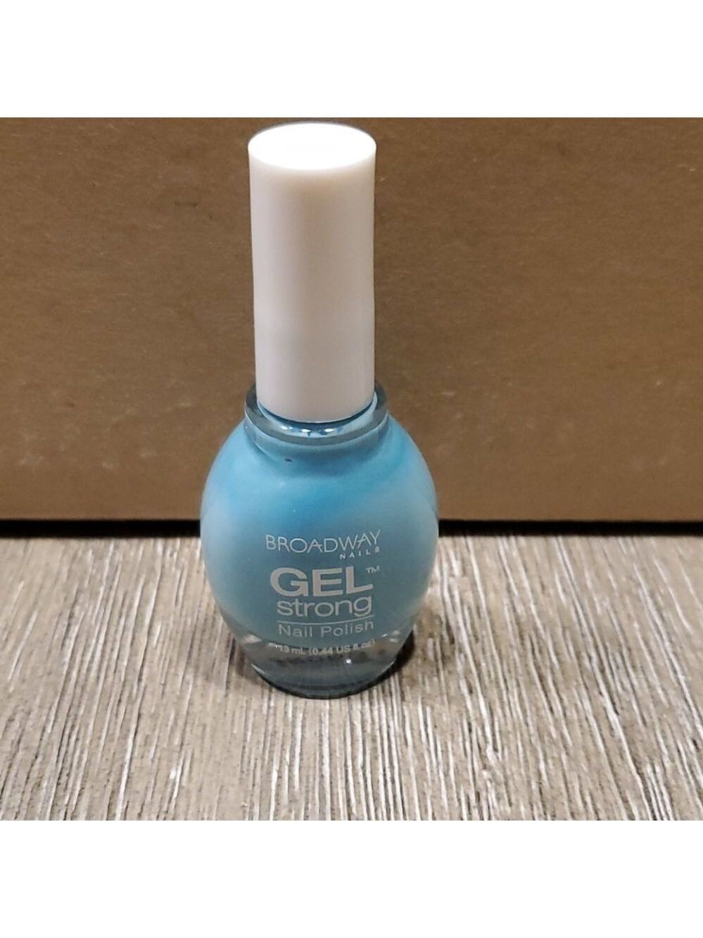 New Broadway nails gel strong beach party blue